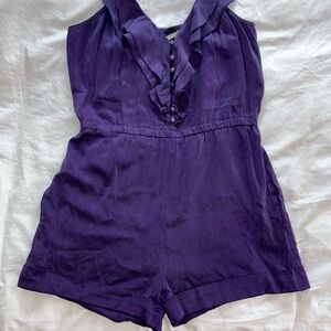 Twelfth street by Cynthia Vincent purple romper XS